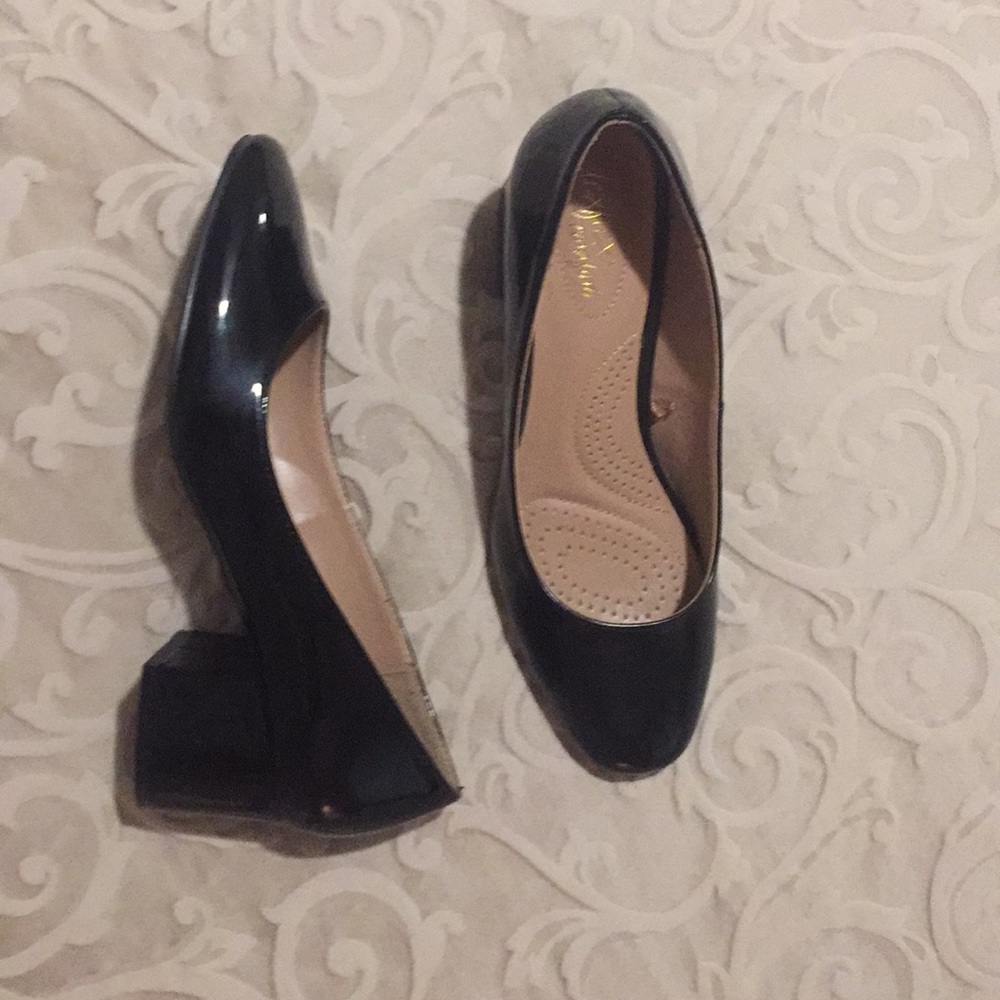 Black dress shoes sz 9.5